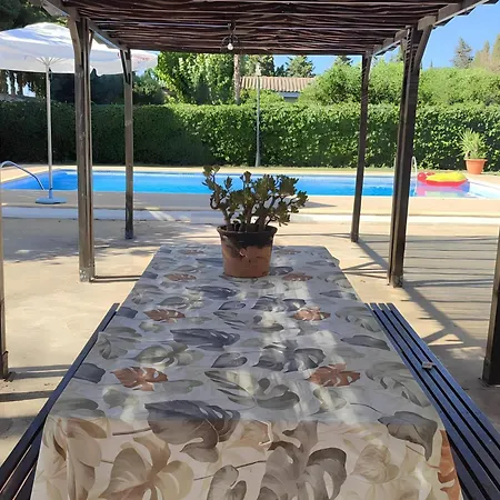 Chalet En Jerez Con Piscina Privada, Barbacoa Y Terraza Amueblada - Es-180-243 Villa